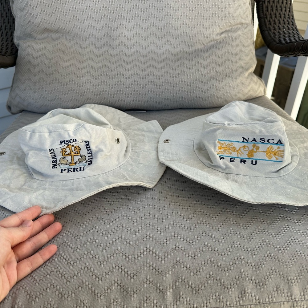 Peru Embroidered Bucket Hats